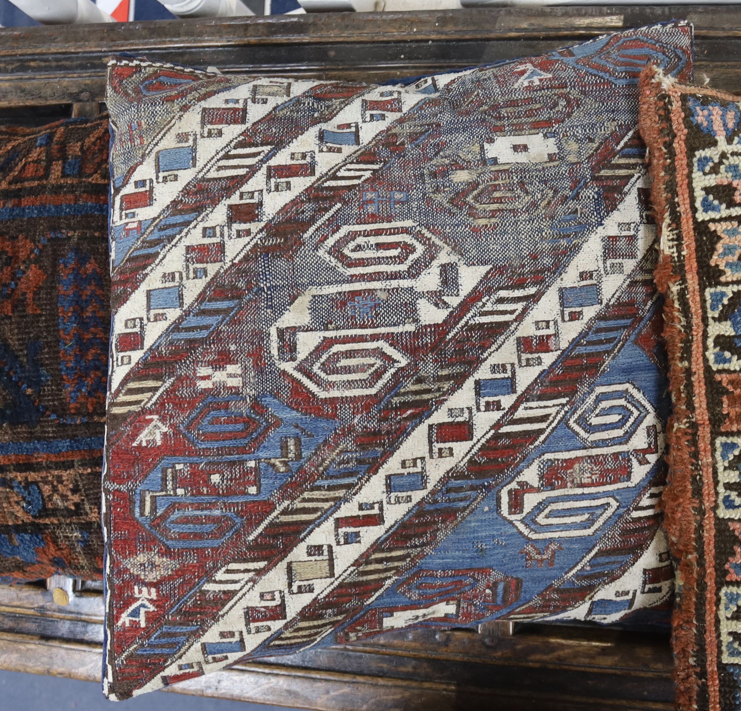 Three Persian / Caucasian cushions